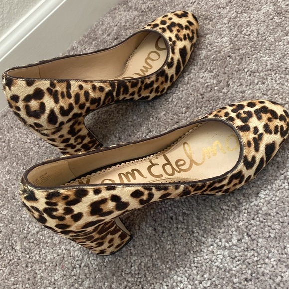 Sam Edelman animal print leopard pumps size 6 - Picture 6 of 6